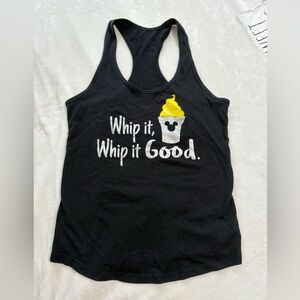 Disneyland Dole Whip inspired tank top size large